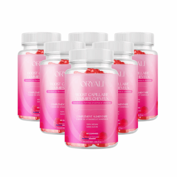 Boost Capillaire Gummies - Cure de 6 Mois
