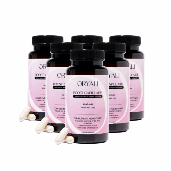 Boost Capillaire Gélules ORYALI - Cure de 6 Mois